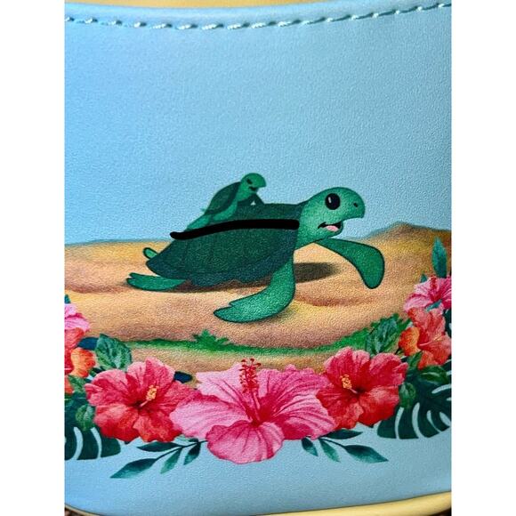 Loungefly Disney Lilo & Stitch Beach Scene Mini Backpack Wallet Set - Picture 6 of 11